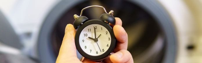 Quanto tempo organizar lavanderia self-service