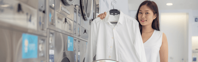 Como funciona o processo de secagem em lavanderia self-service