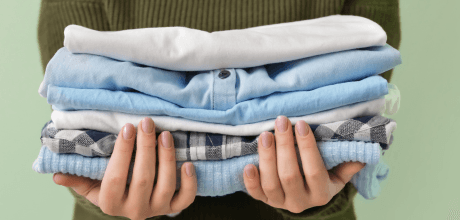 Como separar as roupas antes de ir à lavanderia self-service?